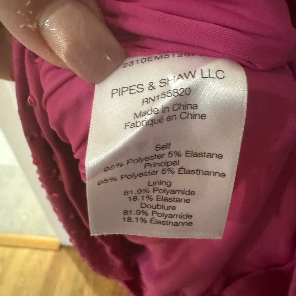 Veronica Beard Fuchsia Long-Sleeve Dress - Picture 11 of 11